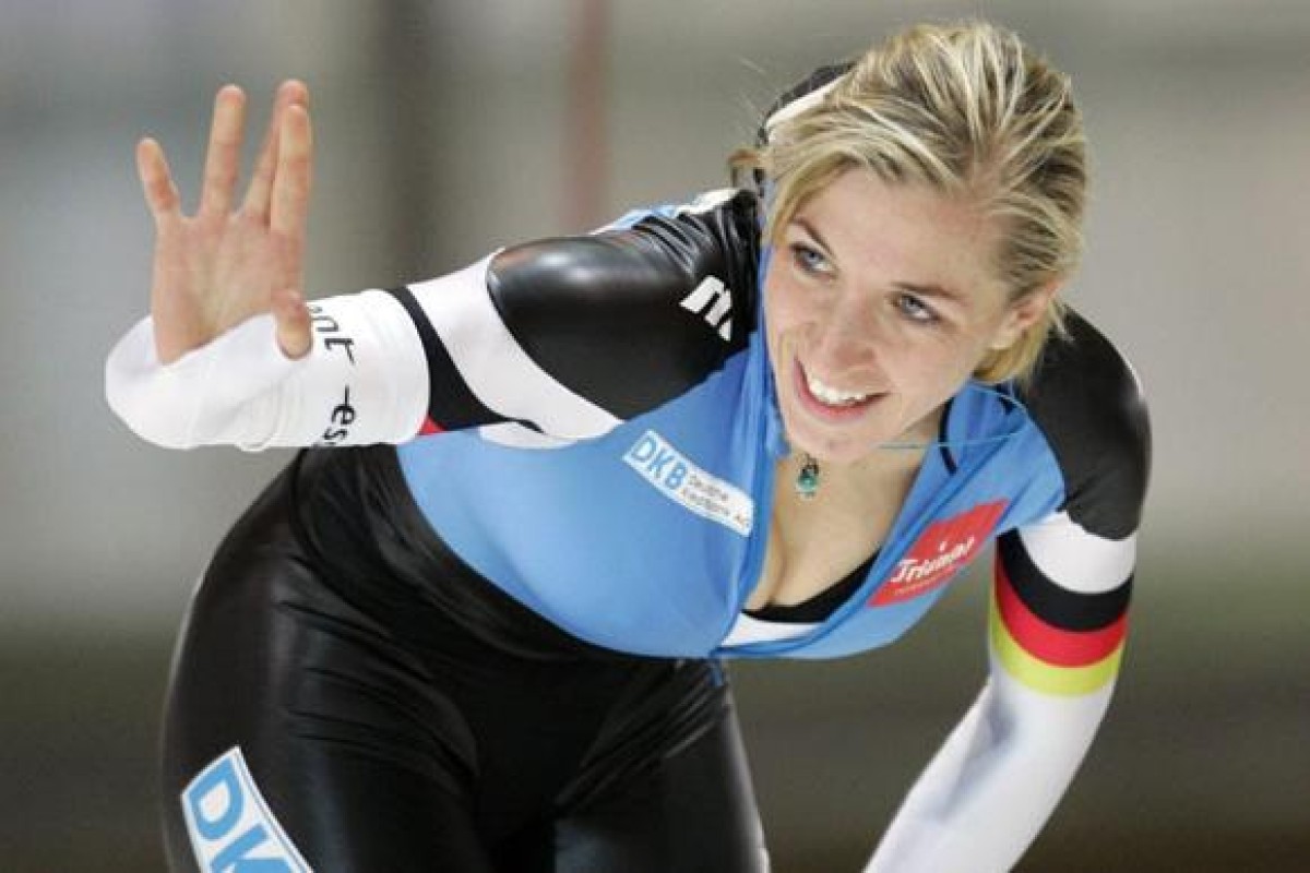 Немецкая спортсменка Katharina Bauer 