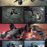 Green Arrow rips Batgirl's mask!