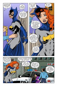 batgirl  catwoman   zero tolerance 3 color by mannameded-dadwkvs